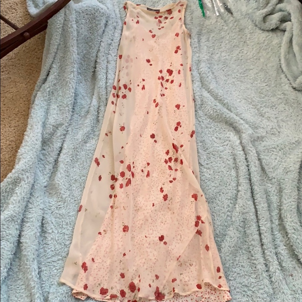 Maxi flower dress